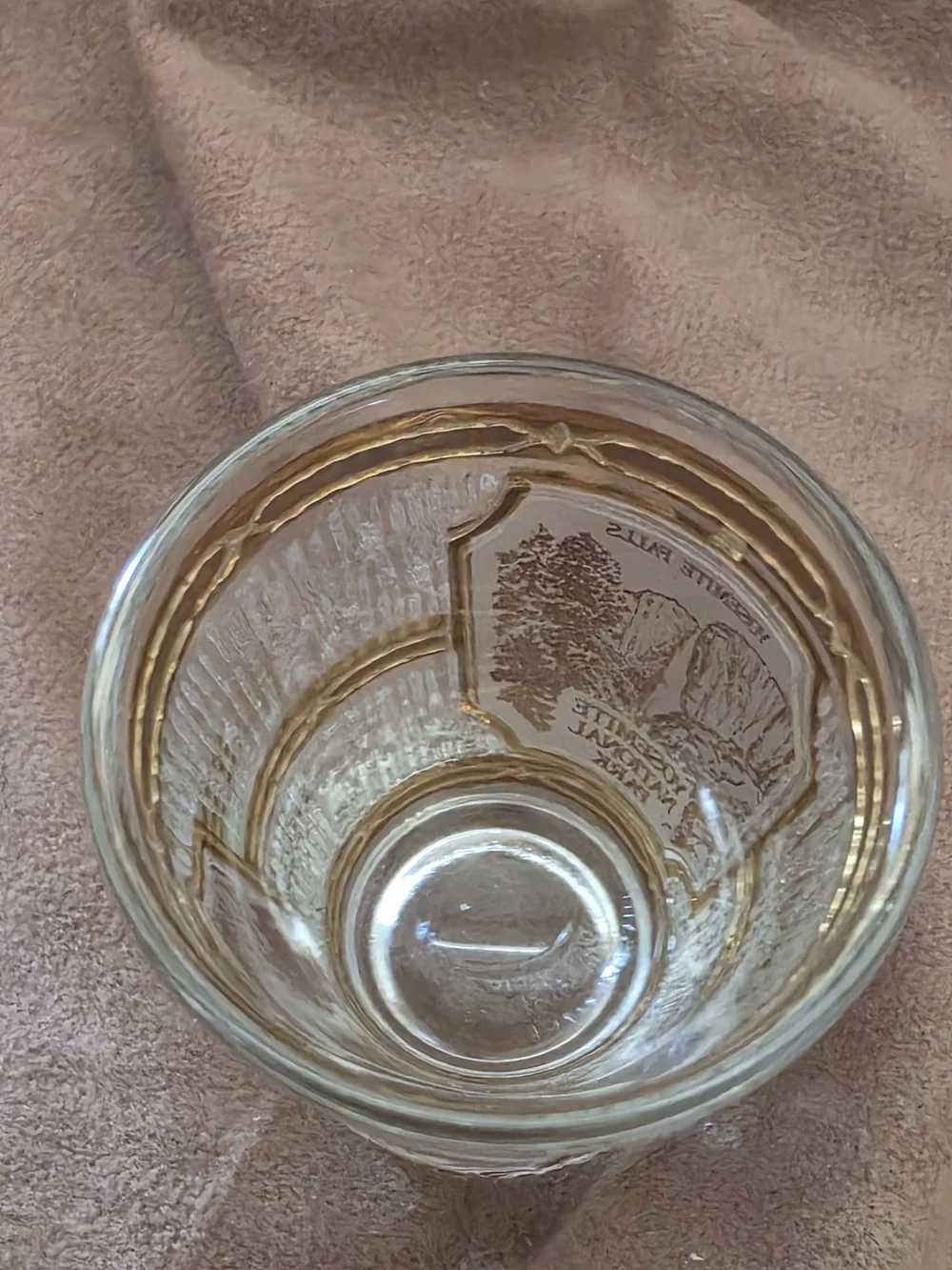 Culver 22k Yosemite National Park Falls Gold Shot Glass